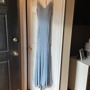 Beautiful Ice Blue Gown or Prom Dress